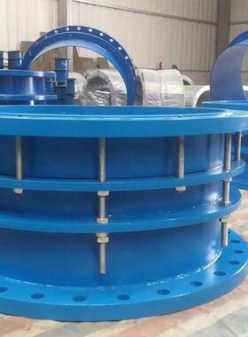 双厂法兰伸缩VJO器厂家道双兰传力接头热力管松套用双法兰伸缩法