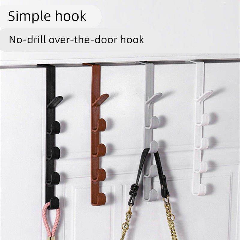 门后挂钩免钉衣服挂架衣帽钩子挂门上卧室挂衣钩子挂衣架门背式,收纳整理,挂门置物架,淘宝优惠券,粉丝福利购,淘宝优惠卷