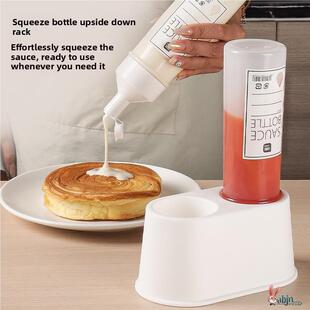 挤酱瓶倒置架商用底座蚝油分装瓶糖浆番茄酱沙拉酱挤压瓶果酱瓶mr