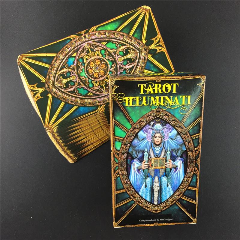 Tarot Illuminati Kit Cards Oracles Deck Card and Electronic - 实物图