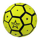 厂家现货新款 贴皮成人儿童青少年学校户外运动 荧光绿星足球纯光版