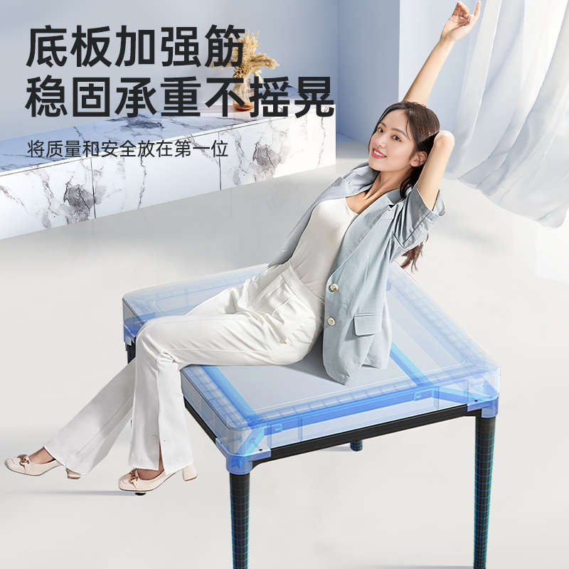 麻师傅麻将机全自动家用低音降噪麻将桌多功能餐桌两用一体转盘桌