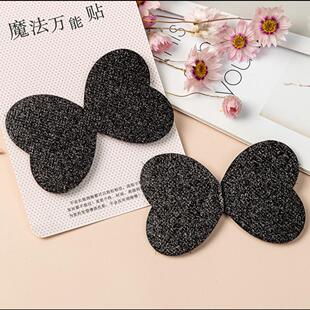 韩国成人碎发帖发粘魔法贴发饰女刘海贴黑色头发贴韩版头饰女
