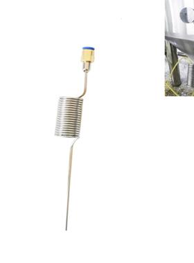 机蛇形螺旋原管减打沫去沫打酒器精NVV酿啤酒自酿浆消泡器扎啤酒