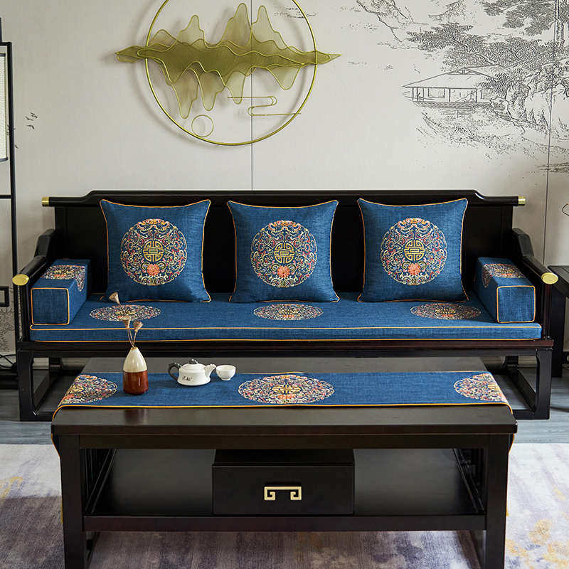 新中式红木沙发垫实木家具垫子带靠背可拆洗座垫罗汉床垫椅垫加厚,居家布艺,沙发套,淘宝优惠券,粉丝福利购,淘宝优惠卷