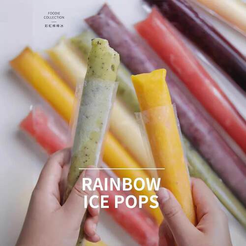 DIY Popsicle Bags, Crushed Ice Pop Bags, Homemade Popsicle B