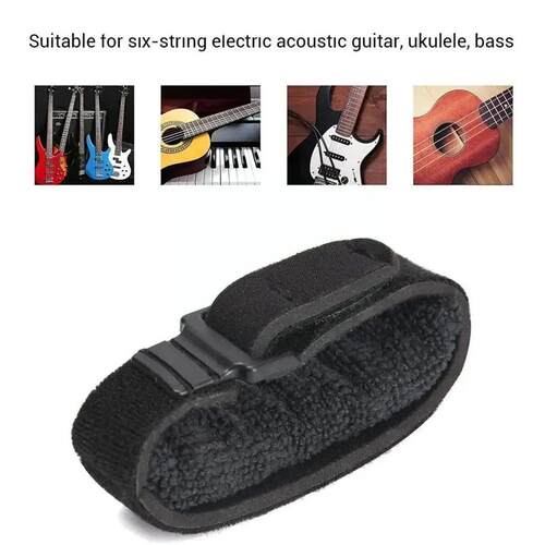Miwayer Guitar Fret Strings Mute Noise Damper Mute Wraps Bla