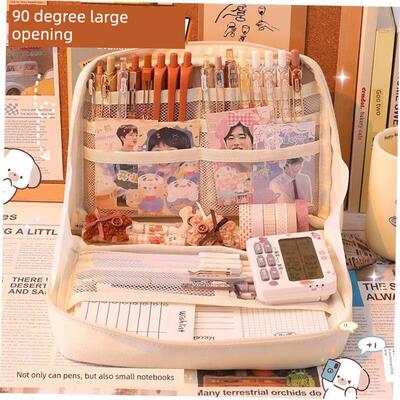 Korea Cute Pencil Cases for Girls Pencilcase Waterproof Canv