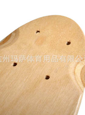 板22inch翘光板 裸板面滑板东北板鱼枫ms3911单板中低端小鱼厂家