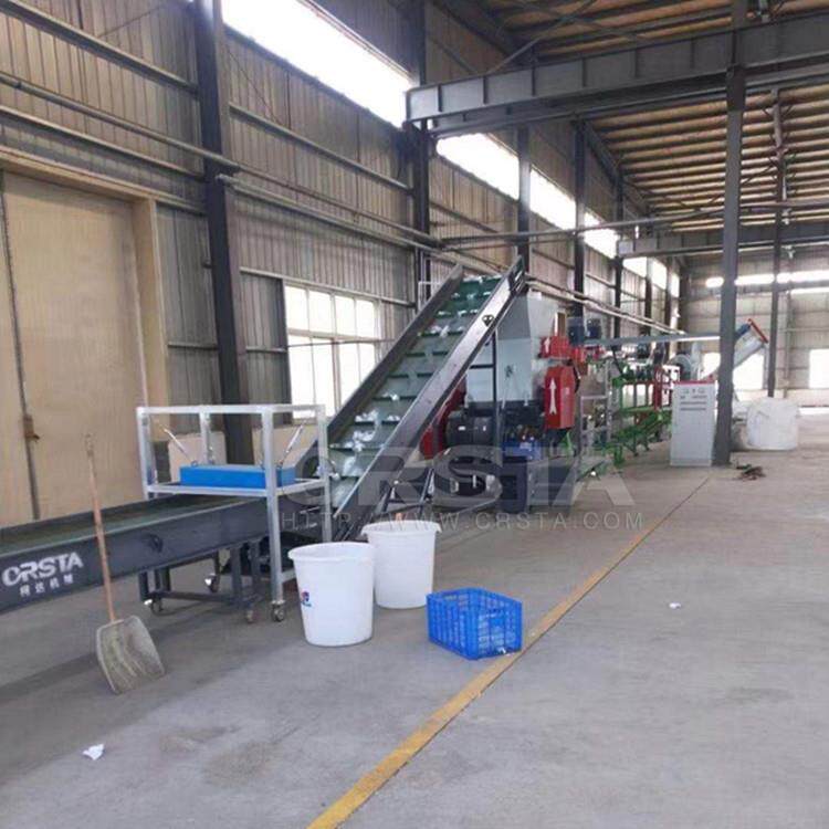 PP氯化钠吊袋瓶破碎清洗分离机一次性吊针袋处置去胶清洗机