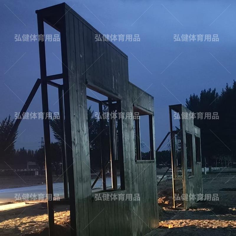 平台攀爬墙模拟训练障碍墙三人协作攀爬架平房攀登面障碍体能器材