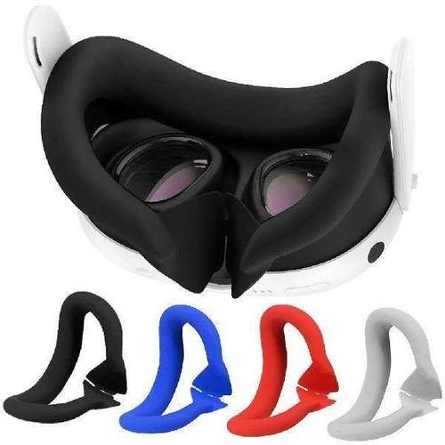 For Meta Quest 3 VR Silicone Mask Cover Bracket Face Pad