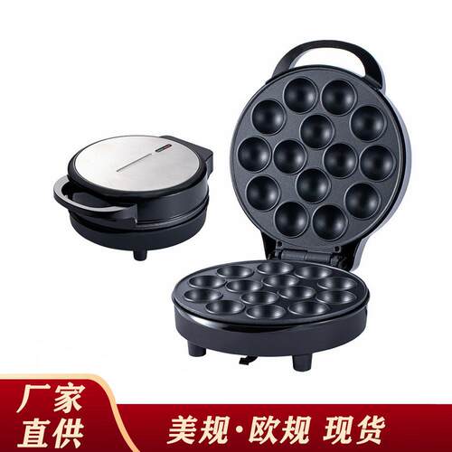 跨境220V丸子机家用14孔章鱼烧机面包烘焙蛋糕机圆饼早餐机电饼档