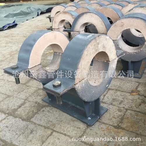 实体制作隔热蛭石滑动支座聚氨酯导向支架J8J9保温T型管托耐高温