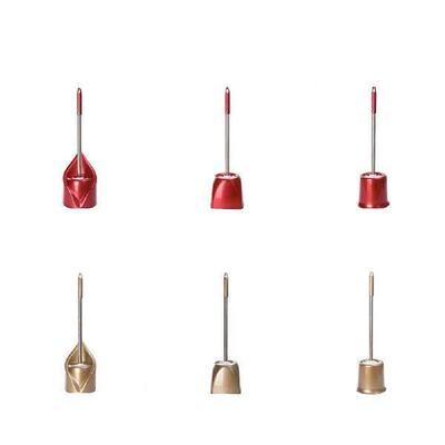 Long Handle Plunger Toilet Brush with Household Cleaner