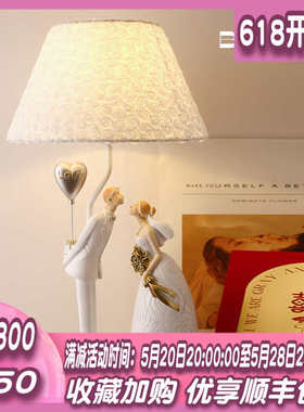 床头灯2023年新款主卧浪漫轻奢高级感现代风公主礼物结婚装饰台灯