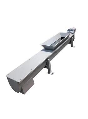 厂家LS400螺旋输送机单轴螺旋给料机绞龙上料机U型水泥粮食送料机