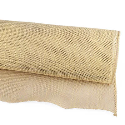 厂家供应260g芳纶网布 高强度阻燃透气网眼布 凯夫拉纤维网格布