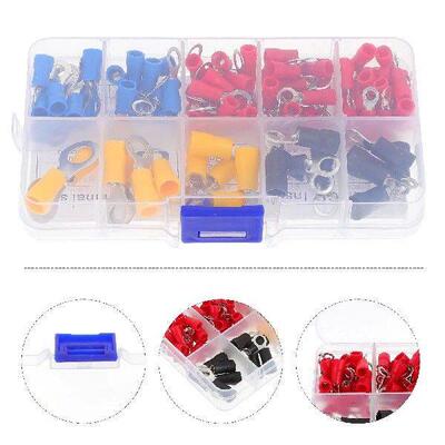 102 Pcs Insulated Wire Connector Terminals Crimp Connectors