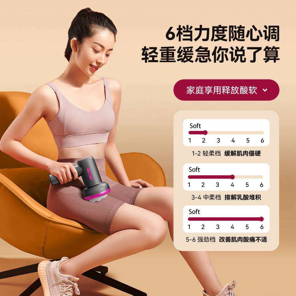 推脂机家用红外美体仪手持便携按摩器腰部肩部腿部揉捏美体按摩仪