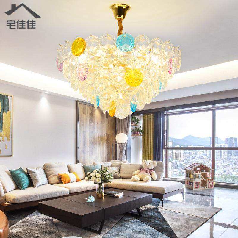 轻奢水晶吊灯客厅餐厅卧室书房创意个性家用大气北欧后现代灯具