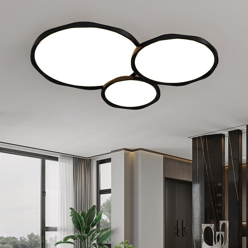 全光约极简客厅灯现代谱简大气大厅护眼高亮灯主灯创意顶UGR灯中