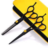 烟斗美发剪刀发廊理发平剪牙剪理发剪打薄剪组合套装