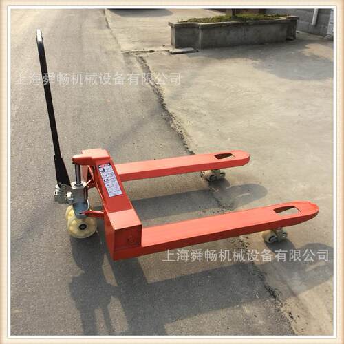 手上海舜畅5吨托盘叉车动油压车 手推液压 叉车地牛手拉搬运车