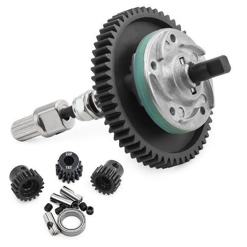 Traxxas Slash4X4 Rustler 4X4中央速器替总成 马达齿替6780