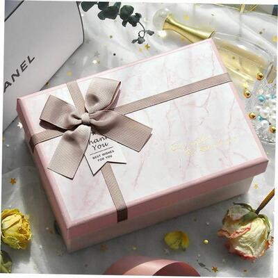 Gift wrapping box small empty box birthday gift box set