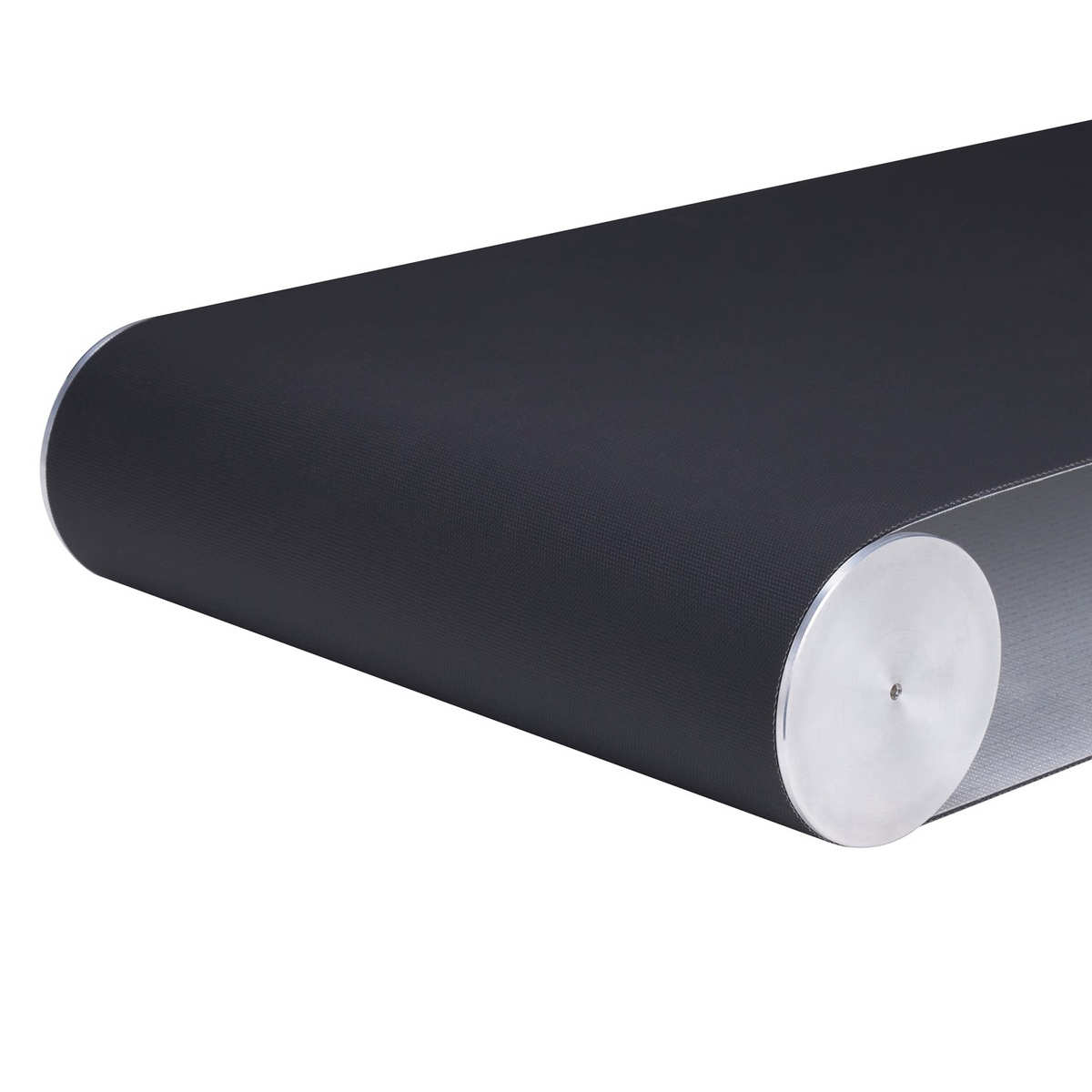 喷码机输送带UV喷印耐高温输送带黑色哑光吸风皮带纸箱喷码输送带