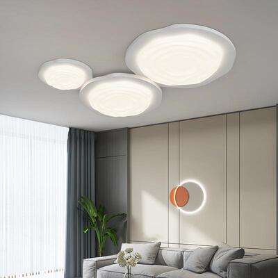 波纹餐厅吊灯三头现代简约卧室床头小吊灯极简北欧饭厅吧台餐桌灯