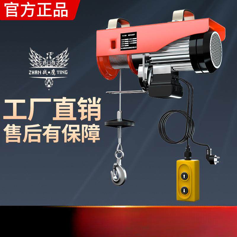 220v电葫芦家用吊机绞盘升降起重机小型升降机提升机卷扬机