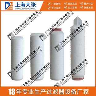 上海聚四氟乙烯滤芯厂家大张过滤塑料滤芯高效过滤超滤