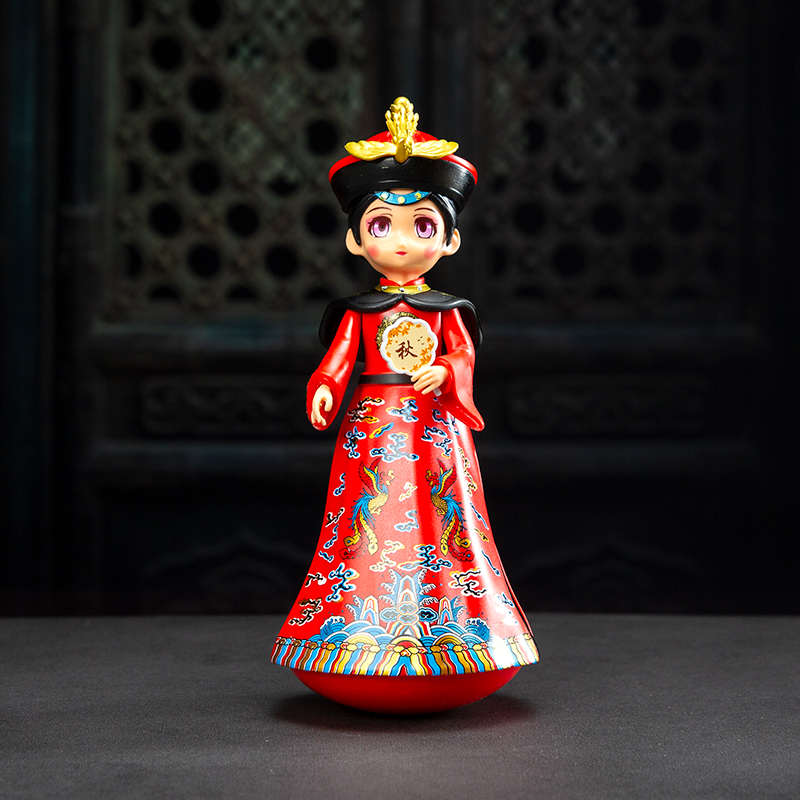 西安旅游文创纪念品大唐音乐不倒翁小姐姐四大美女创意人偶摆件