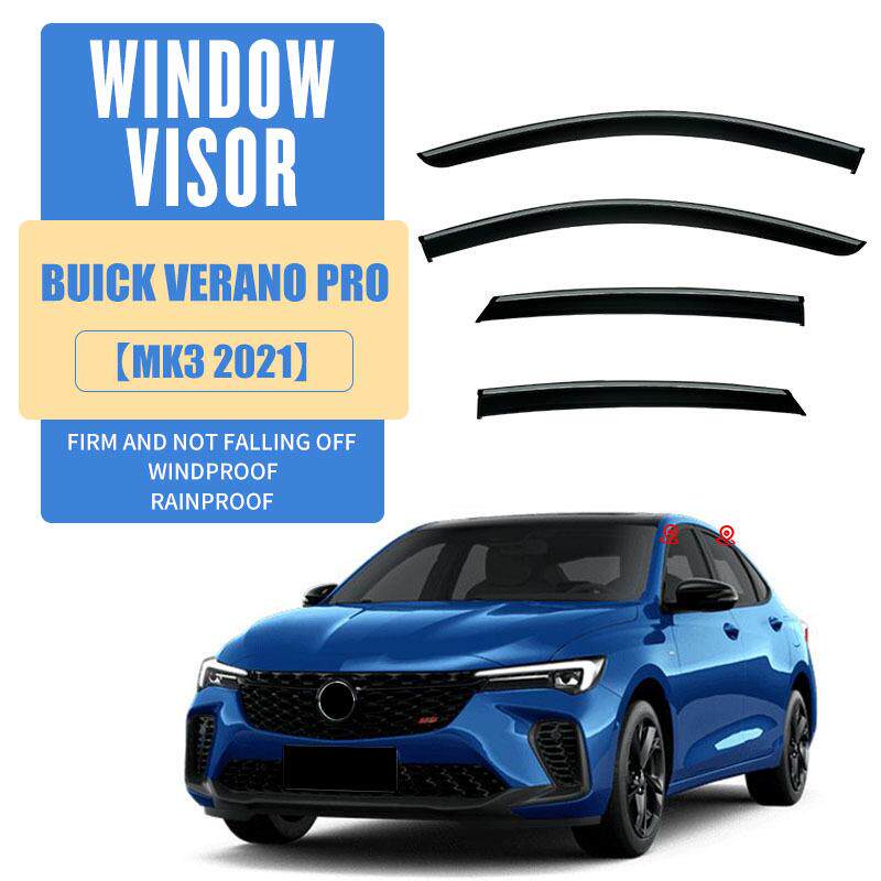 适用别克威朗车窗晴雨挡雨板侧窗导流板VERANO Window visor