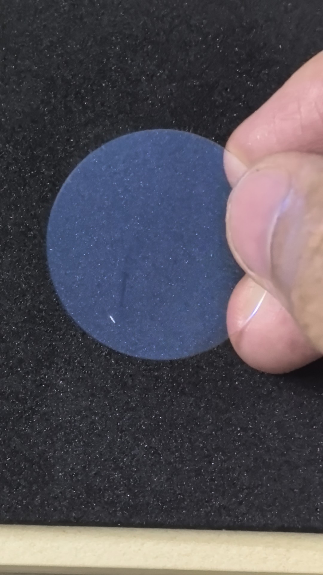 表圈世界 全新适配 朗格 LG 圆平面蓝宝石