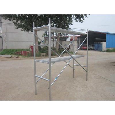 2.5厚热镀锌脚手架活动架梯形架移动脚手架钢脚手架门架厂家直销