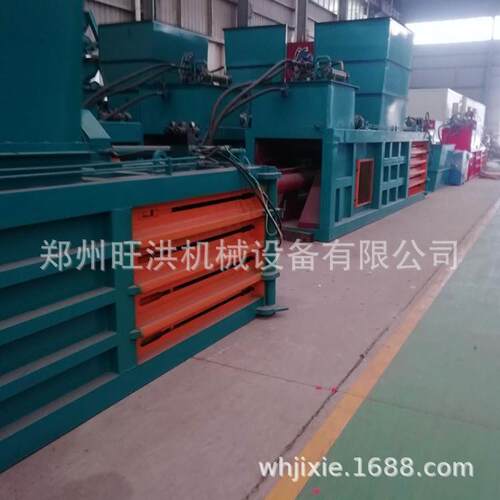 固废废旧纸箱液压打包机小型废品压缩机塑料编织袋易拉打捆机