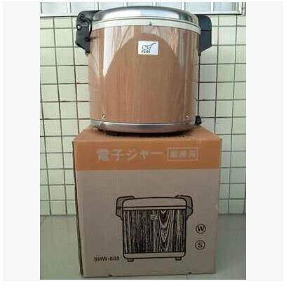 象好保温锅SHW-888商用饭厅木纹电子恒温饭寿司米饭电热保温桶