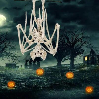 Halloween Horror Bats Skeleton Mouse Scorpion Lizard Bonez S