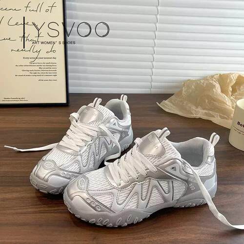 YSVOO【法式】女鞋夏季2026新款爆款网面透气德训鞋女久站不累脚
