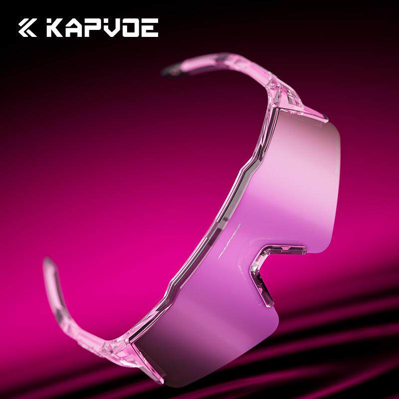 KAPVOE卡普沃雷达光致变色骑行护目户外自行车防风护目时尚登山镜