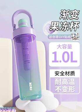 2026新款水杯超大容量女生2026新款便携耐高温夏季吸管吨吨泡茶漏