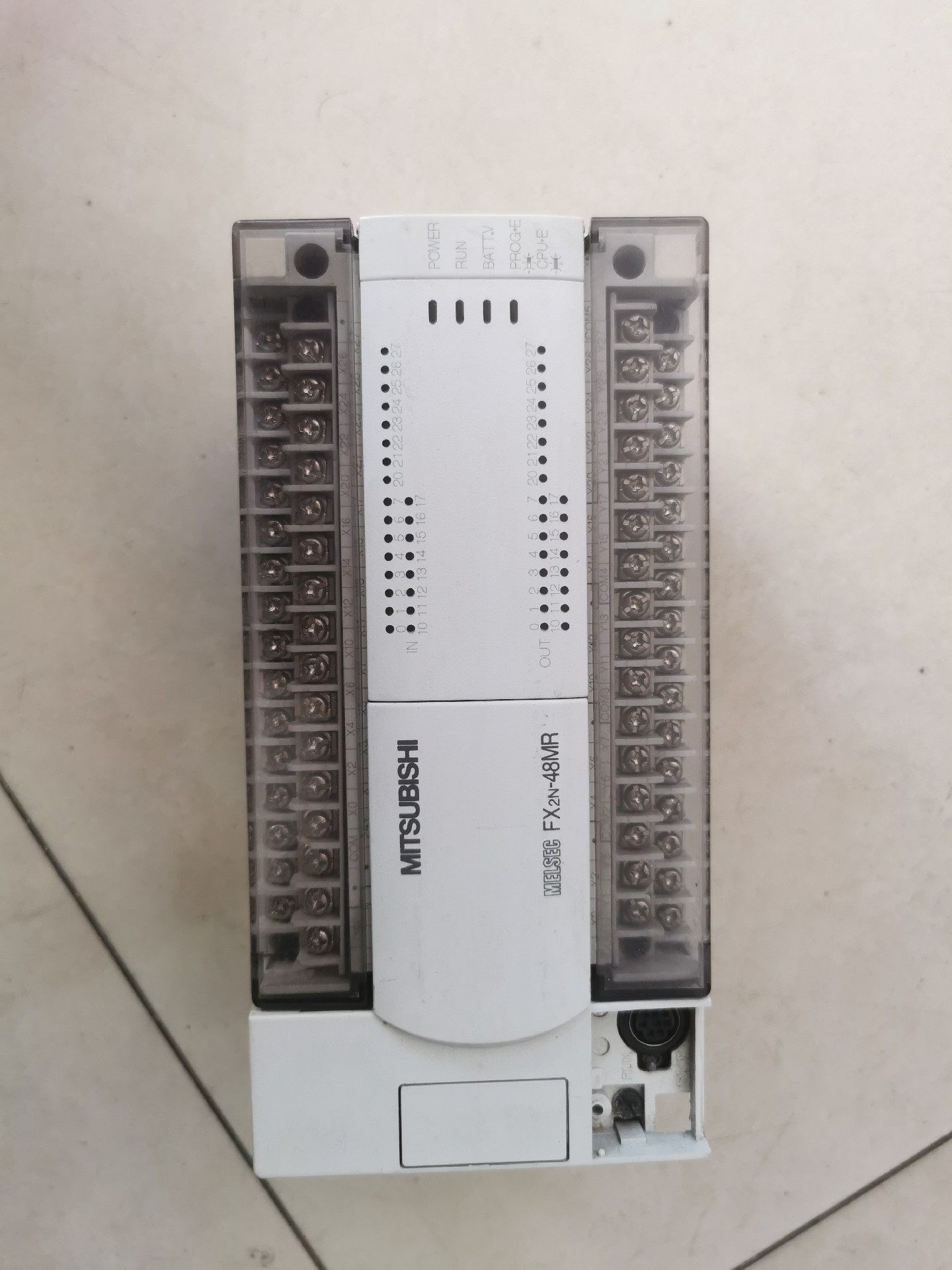 原装三菱PLC FX2N-48MR-001,原装正品，实物图