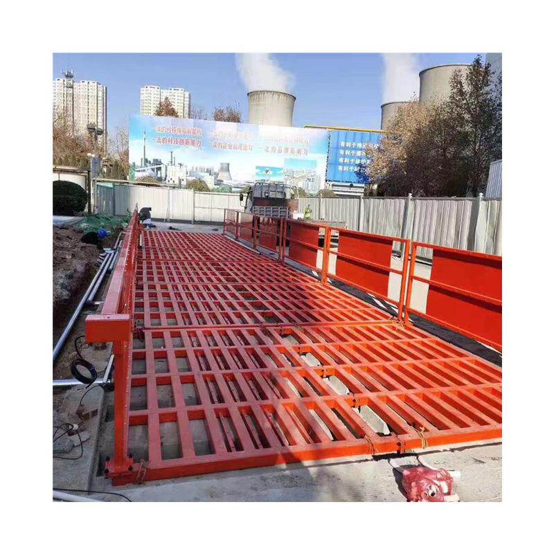 广东建筑工地洗车槽可移动洗车台承重100吨全自动钢制成品洗车槽