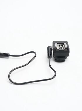 带锁紧双PC口 冷靴转热靴转换器 胶片相机专用引闪器 接闪光灯线AI