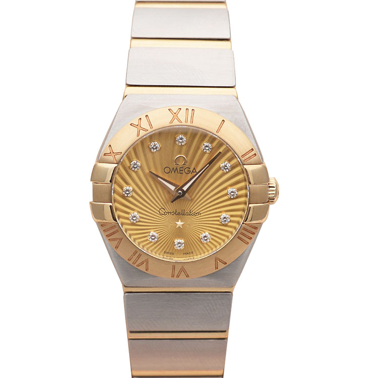 [9.8新]欧米茄公价35100星座系列石英女表123.20.24.60.58.001