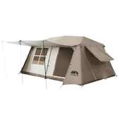 自动屋脊13平自动帐篷户外露营野营两室一厅过夜防雨帐篷全自动帐