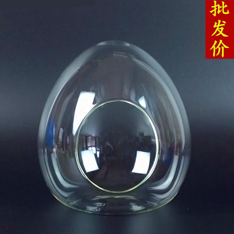 创意景微景观型玻璃花蛋瓶多肉植bx-15物苔藓瓶DIY造瓶小栽摆件透